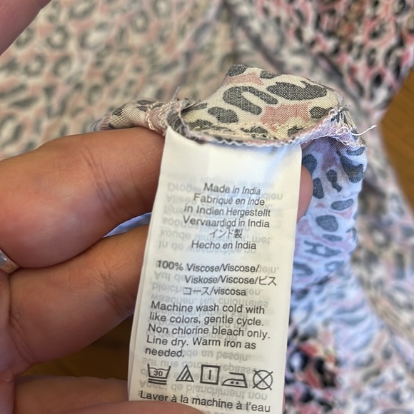 J.Crew mauve pink leopard midi wrap dress - Picture 13 of 13